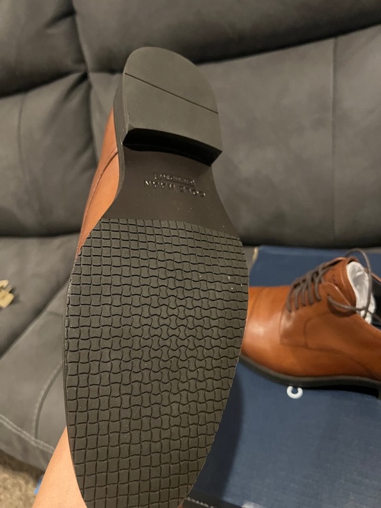 Cole Haan Men’s Cap-Toe Oxford in Brown Leather